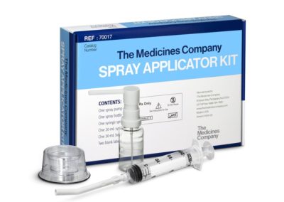 The Medicines Co. Spray Applicator Kit